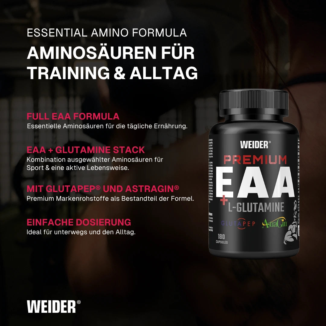 Premium EAA + L-Glutamine Caps